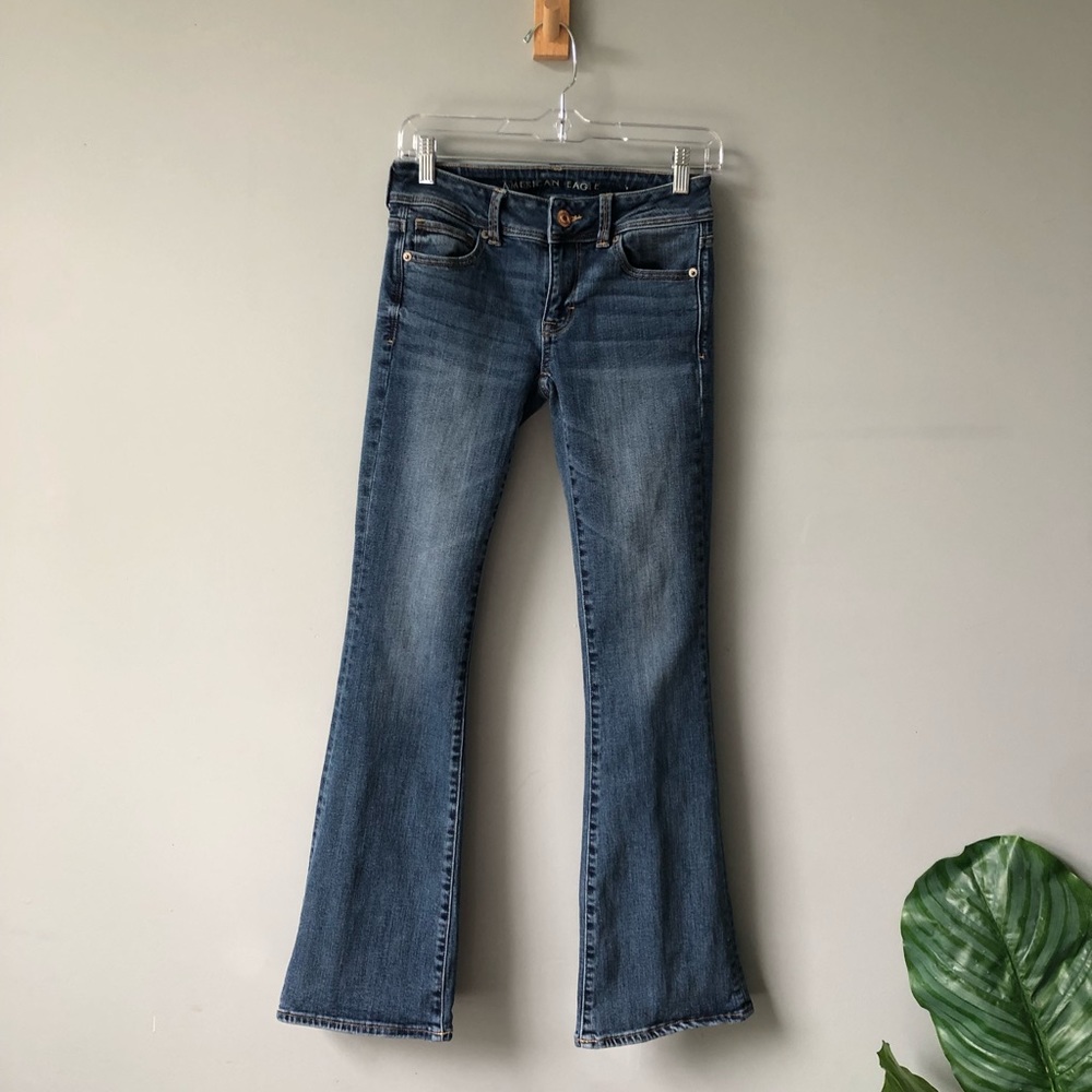 American Eagle kick boot jeans